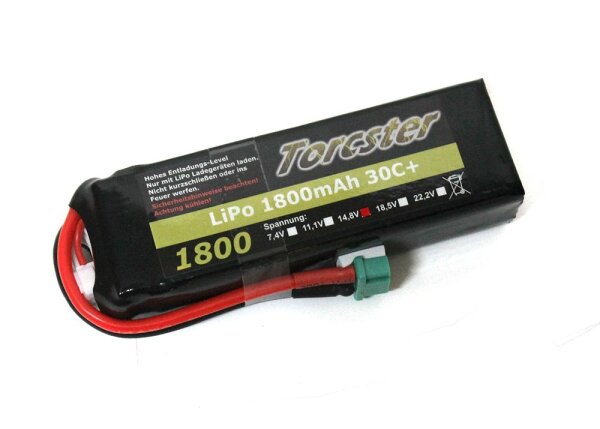 Torcster LiPo 1800mAh 4s 14,8V 30C+