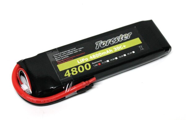 Torcster LiPo 4800mAh 2s 7,4V 30C+