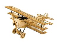 Fokker DR1 400mm Holzbaukasten Standmodell