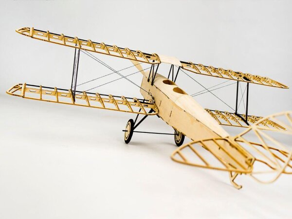 Tiger Moth 400mm Holzbaukasten Standmodell